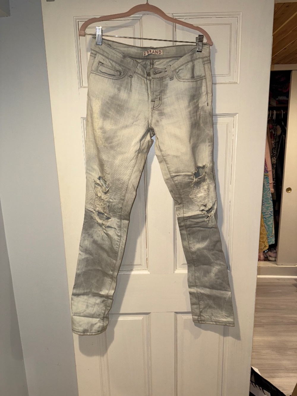 JBrand Grey Jeans